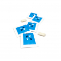 Chewing gum with logo