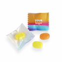 Sugar free hard candy with logo