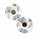Custom round сhocolate card