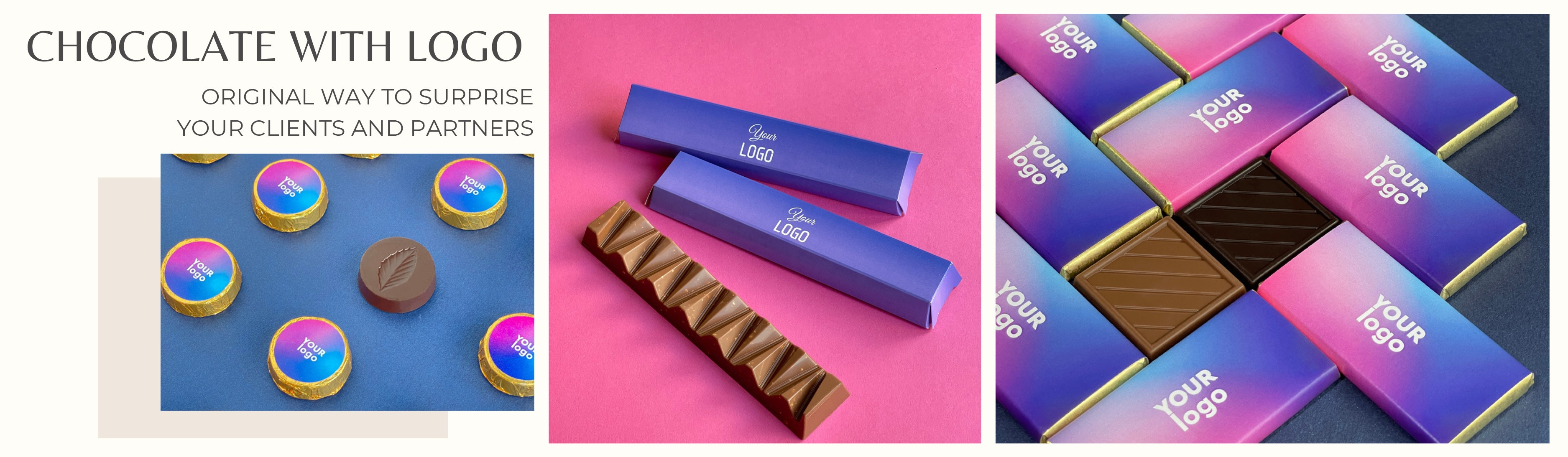 Chocolate with Logo: an Original Way to Surprise Your Clients and Partners